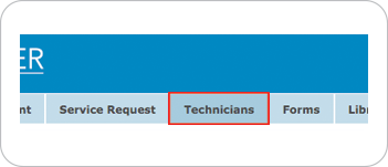 Tech Main Menu Button